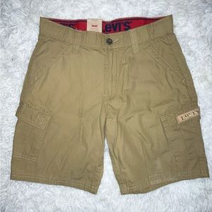 Levi's kids khaki shorts